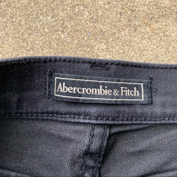 Abercrombie & Fitch Frayed Hem Denim Shorts - Picture 2 of 4